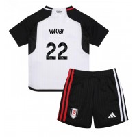 Dres Fulham Alex Iwobi #22 Domaci za djecu 2023-24 Kratak Rukav (+ kratke hlače)